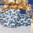 Recherche de arbres neigeux papier cadeau Hiver