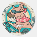 Zoek naar retro hond stickers Hondenstickers