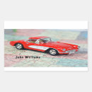 Recherche de vieux vintage autocollants Blanc