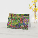 Recherche de beau jardin vœux cartes Impressionnisme