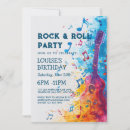 Recherche de rock and roll invitations Roche et rouleau