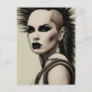 Recherche de mohawk cartes postales Punk