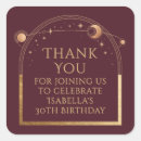 Recherche de lune rouge autocollants Céleste