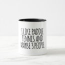 Recherche de paddle tasses Tennis