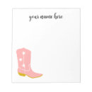 Recherche de cowboy blocsnotes Rose