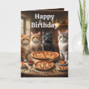 Recherche de mangé vœux cartes Chats