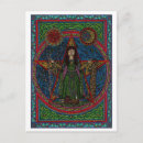 Recherche de pentagramme cartes postales Sorcellerie