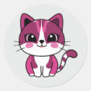Recherche de chat kawaii autocollants Enfants