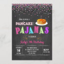 Recherche de pyjamas et crêpes invitations Au sommeil