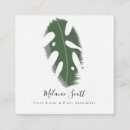Zoek naar monstera visitekaartjes Botanisch