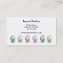 Zoek naar cakes visitekaartjes Cupcake