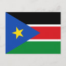 Recherche de drapeau du sud du soudan cartes postales Afrique
