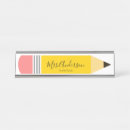 Zoek naar basisschool naambordjes Leraar