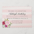 Recherche de frise invitations Rose