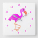 Recherche de flamants horloges Pour enfants