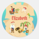 Zoek naar schatkaart stickers For kids