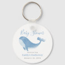 Recherche de baby shower garçon porteclés Aquarelle