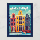 Recherche de amsterdam pays bas cartes postales Voyage vintage rétro