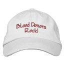Recherche de sang casquettes Donateur