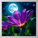 Recherche de lune rose posters Mystique