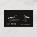 Recherche de chauffeur de luxe cartes visite Conducteur privé