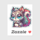 Recherche de écureuil kawaii autocollants Mignon
