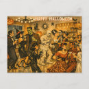 Recherche de cocktail halloween cartes postales Martini
