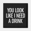 Recherche de verre de bière magnets Drôle