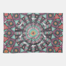 Recherche de motif tribal cuisine linges Fleur