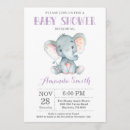 Recherche de elephant baby shower invitations Mignon