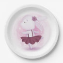 Recherche de ballerine assiettes en papier Anniversaire de filles