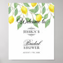 Recherche de lemon bridal shower posters Été