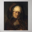 Zoek naar oude vrouw posters Rembrandt