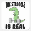 Recherche de t rex drôle autocollants Entraînement