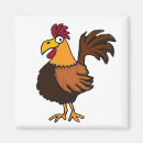 Recherche de poulet coq magnets Drôle