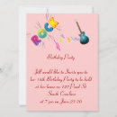 Recherche de doux 14x19 invitations Rose