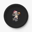 Recherche de funny christmas paper assiettes Paresseux