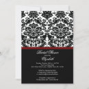 Recherche de damask bridal shower invitations Damassé