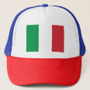 Recherche de drapeau italien casquettes L'italie