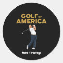 Recherche de golf drôle autocollants Amérique