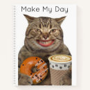 Zoek naar gekke notitieboeken Kat