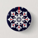Zoek naar sneeuwvlok buttons Feestelijk