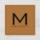 Recherche de créatrice cartes visite Monogramme