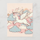 Recherche de licorne cartes postales Conte de fées