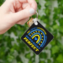 Zoek naar syndroom down sleutelhangers Blauw