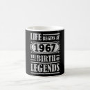 Recherche de 1967 tasses D'anniversaire
