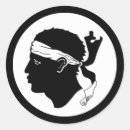 Recherche de corse autocollants Drapeau