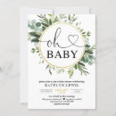 Zoek naar eucalyptus baby shower invitations Goud