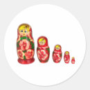 Recherche de matryoshka autocollants Poupée russe