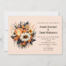Recherche de orange gris invitations Fleurs